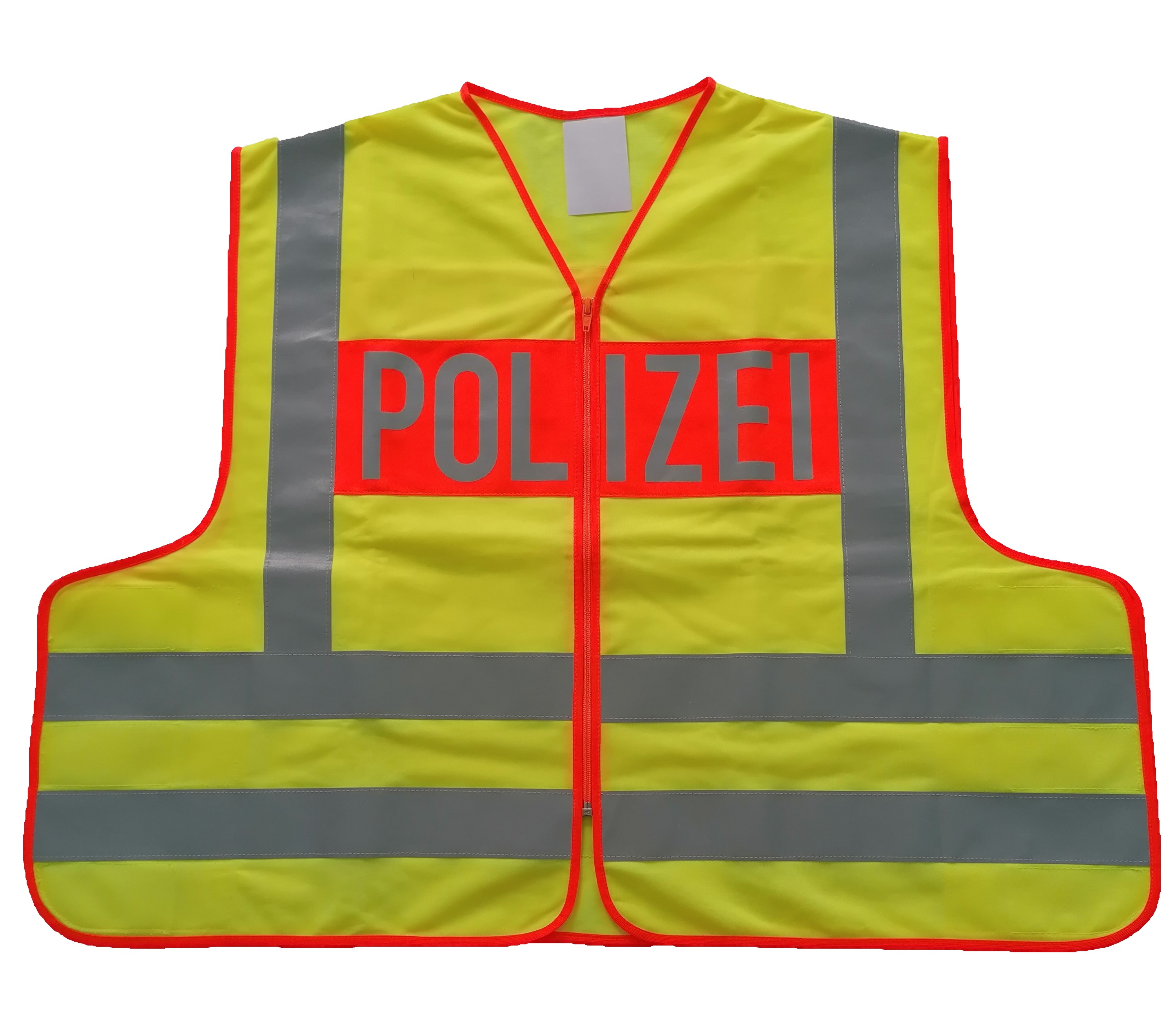 Warning vest incl. Inscription POLIZEI.