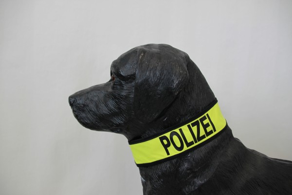 Halsband für Diensthunde "POLIZEI"